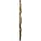 Ekena Millwork Peralta Ceiling Medallion (Fits Canopies up to 4 5/8"), 17 3/4"OD x 3 1/8"ID x 1"P, Mississippi Mud CM17PEMMF - alternate 3